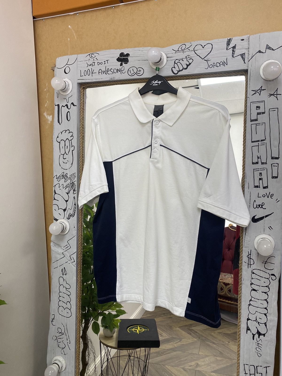Nike × Vintage Vintage Nike Tennis Polo Shirt Size US L / EU 52-54 / 3 - 1 Thumbnail