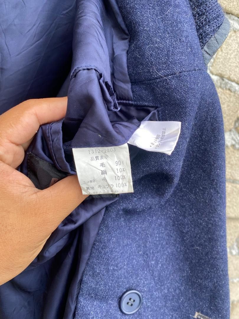 Japanese Brand Raika New Basic Double Breast Shawl Collar Jacket Size US M / EU 48-50 / 2 - 7 Thumbnail
