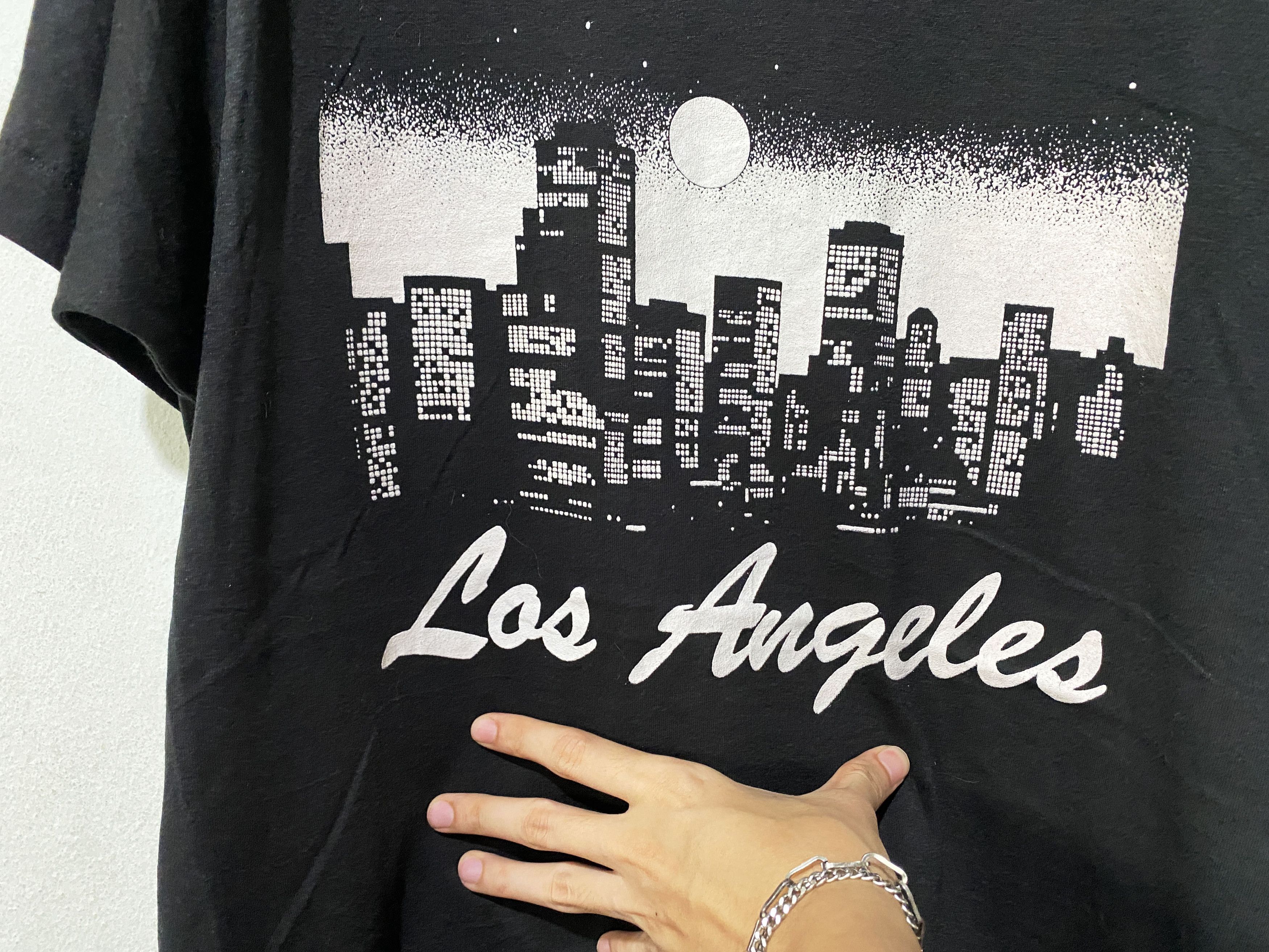 Vintage Vintage 80s Los Angeles Shirt Size US L / EU 52-54 / 3 - 2 Thumbnail