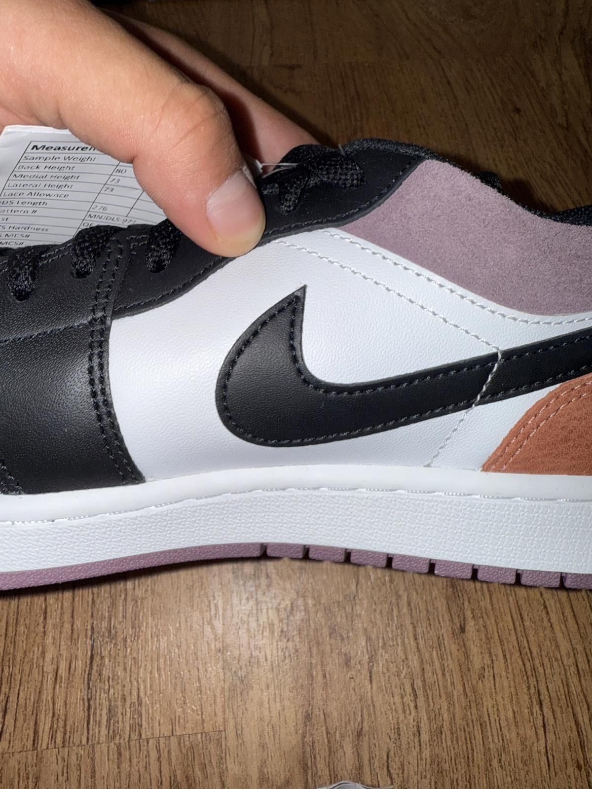 Nike Unreleased Jordan 1 Low SE Sky J Mauve GGP Sample Size US 9 / EU 42 - 11 Thumbnail