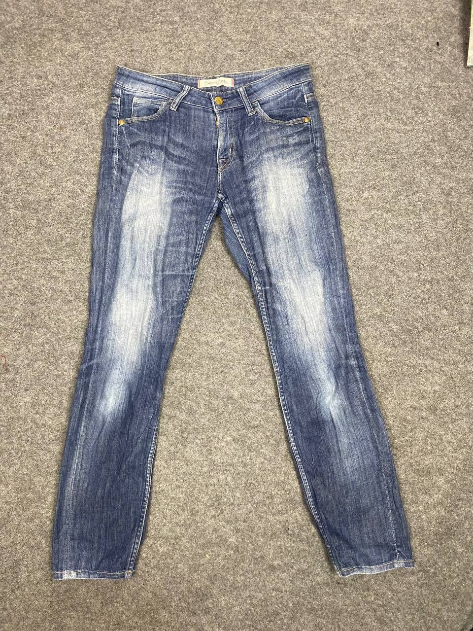 Japanese Brand cepo denim union made distressed denim Size 31" - 6 Thumbnail