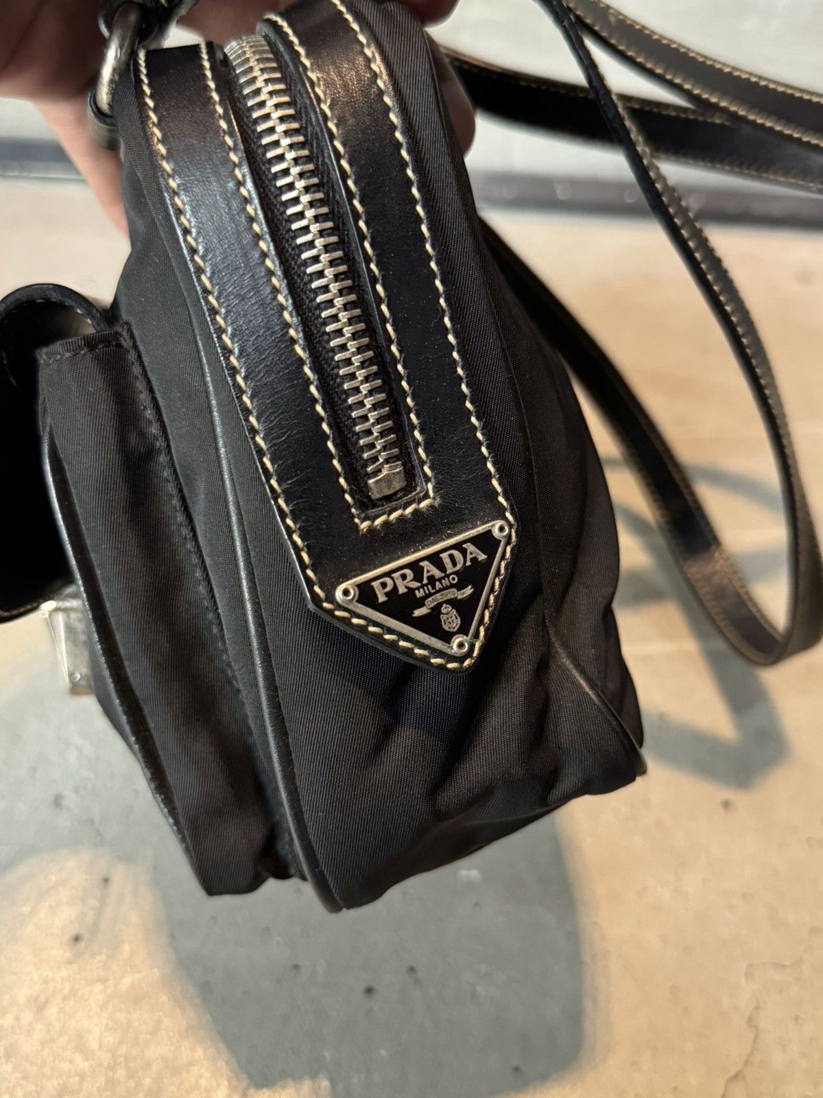 Prada Prada - Vintage - Mini Handbag - (RARE) Size ONE SIZE - 5 Thumbnail