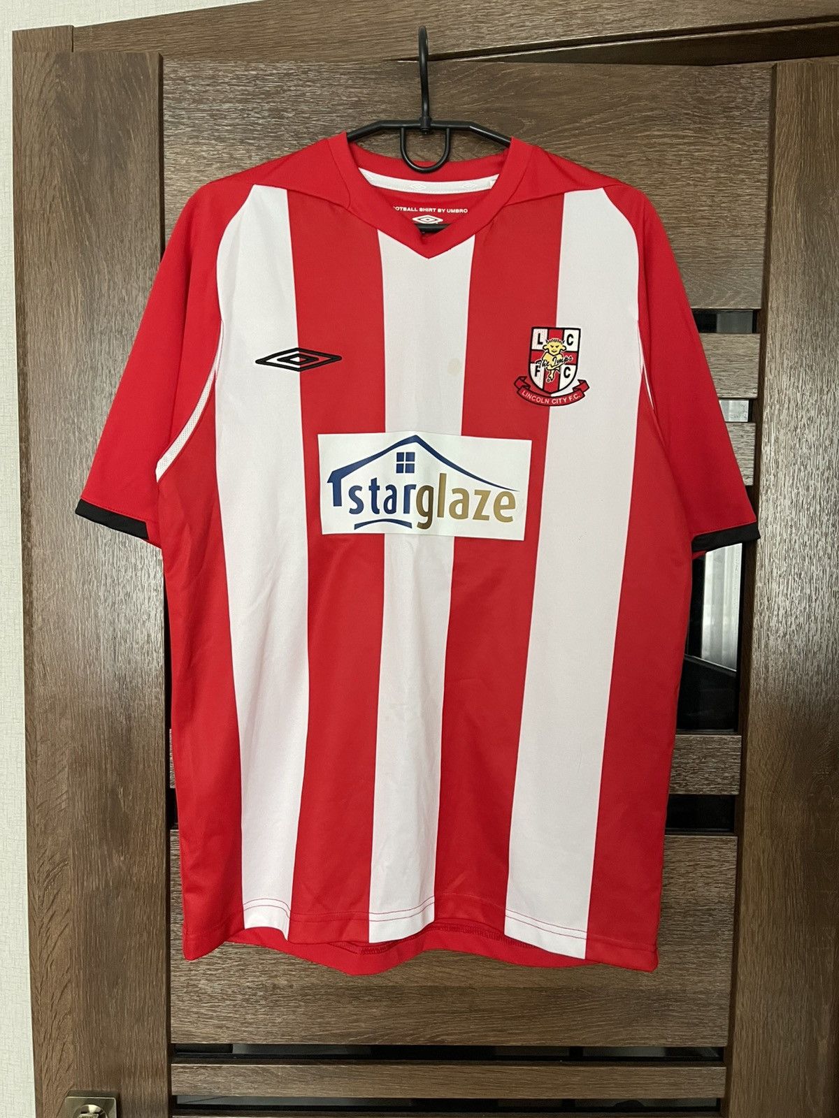 Umbro 2007/2008 Lincoln City FC Umbro Vintage Soccer Jersey Tee Size US M / EU 48-50 / 2 - 2 Thumbnail