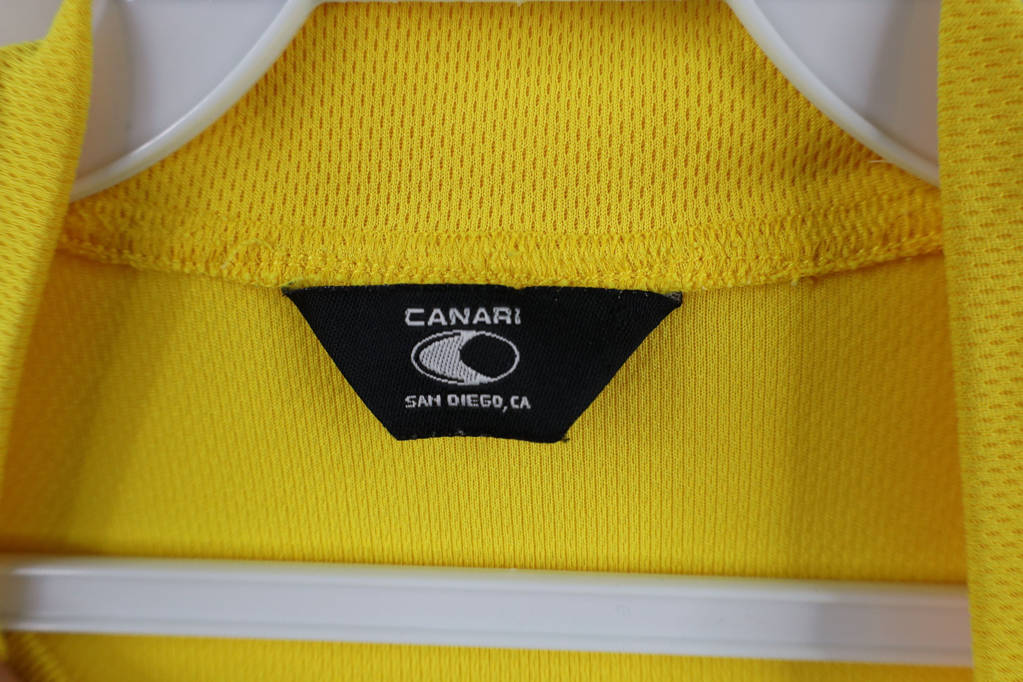Canari × Vintage Vintage 90s Canari Out Half Zip Bicycle Cycling Jersey USA Size US M / EU 48-50 / 2 - 5 Thumbnail