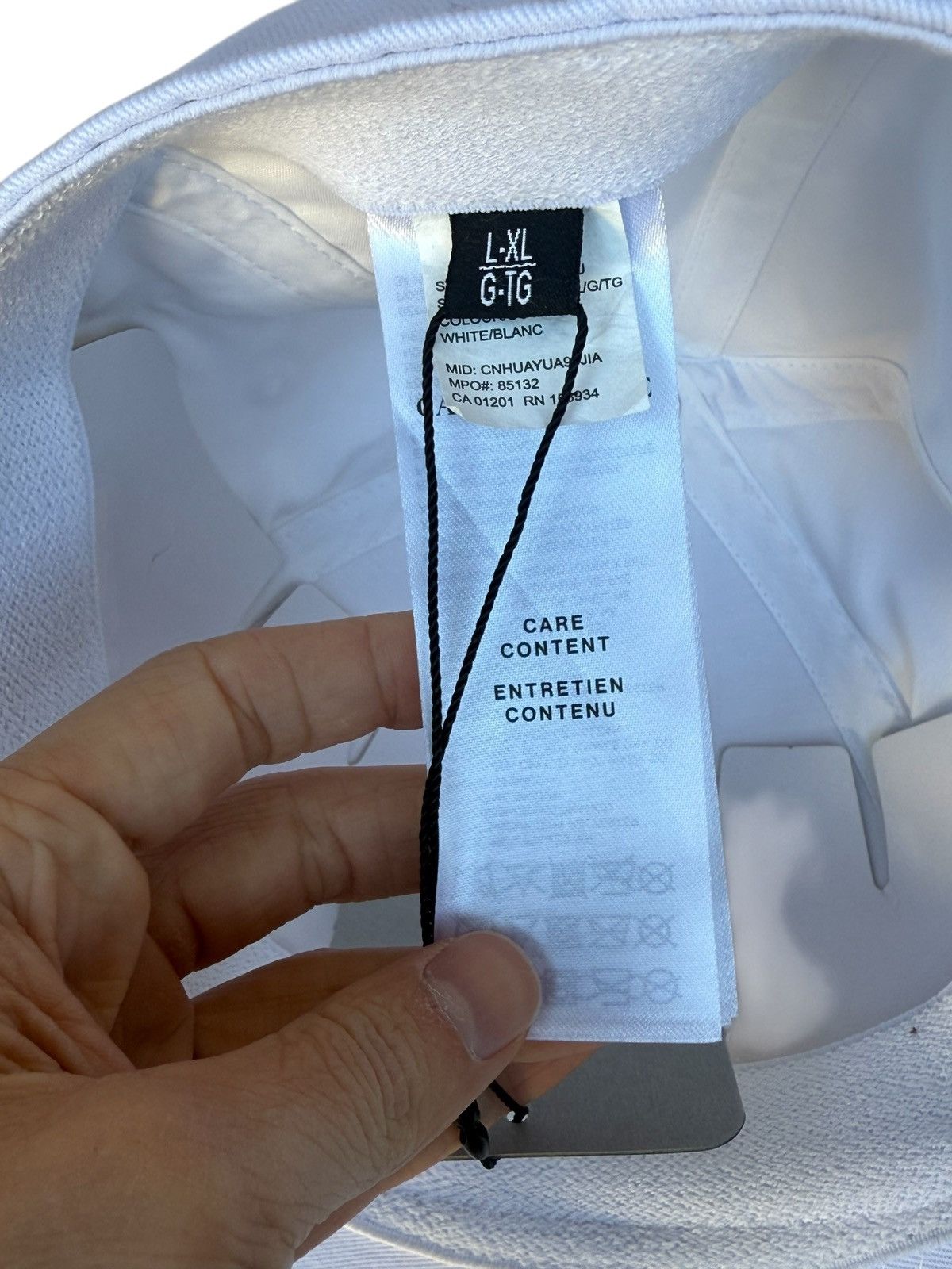 Canada Goose Canada Goose white hat Size ONE SIZE - 8 Thumbnail