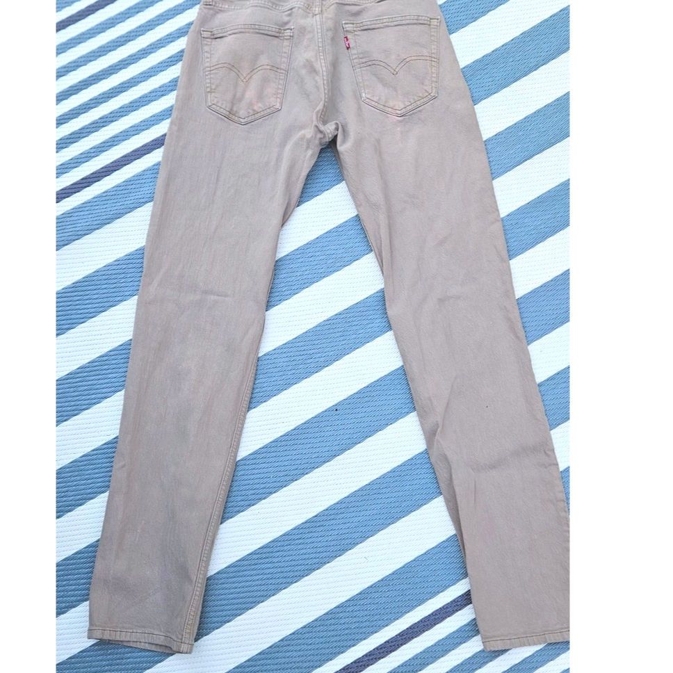 Levi's Levi's 505 Sand Colored Men's Jeans, Size 32 x 34 Size US 32 / EU 48 - 4 Thumbnail