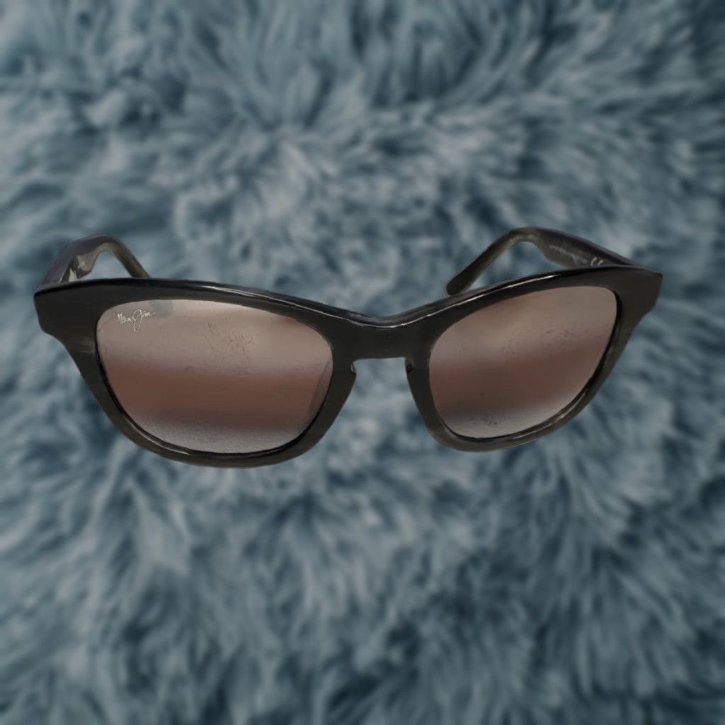 Maui Jim Maui Jim Ka'a Point MJ713-27 Polarized Charcoal Gray FRAMES ONLY Sunglasses Size ONE SIZE - 1 Thumbnail