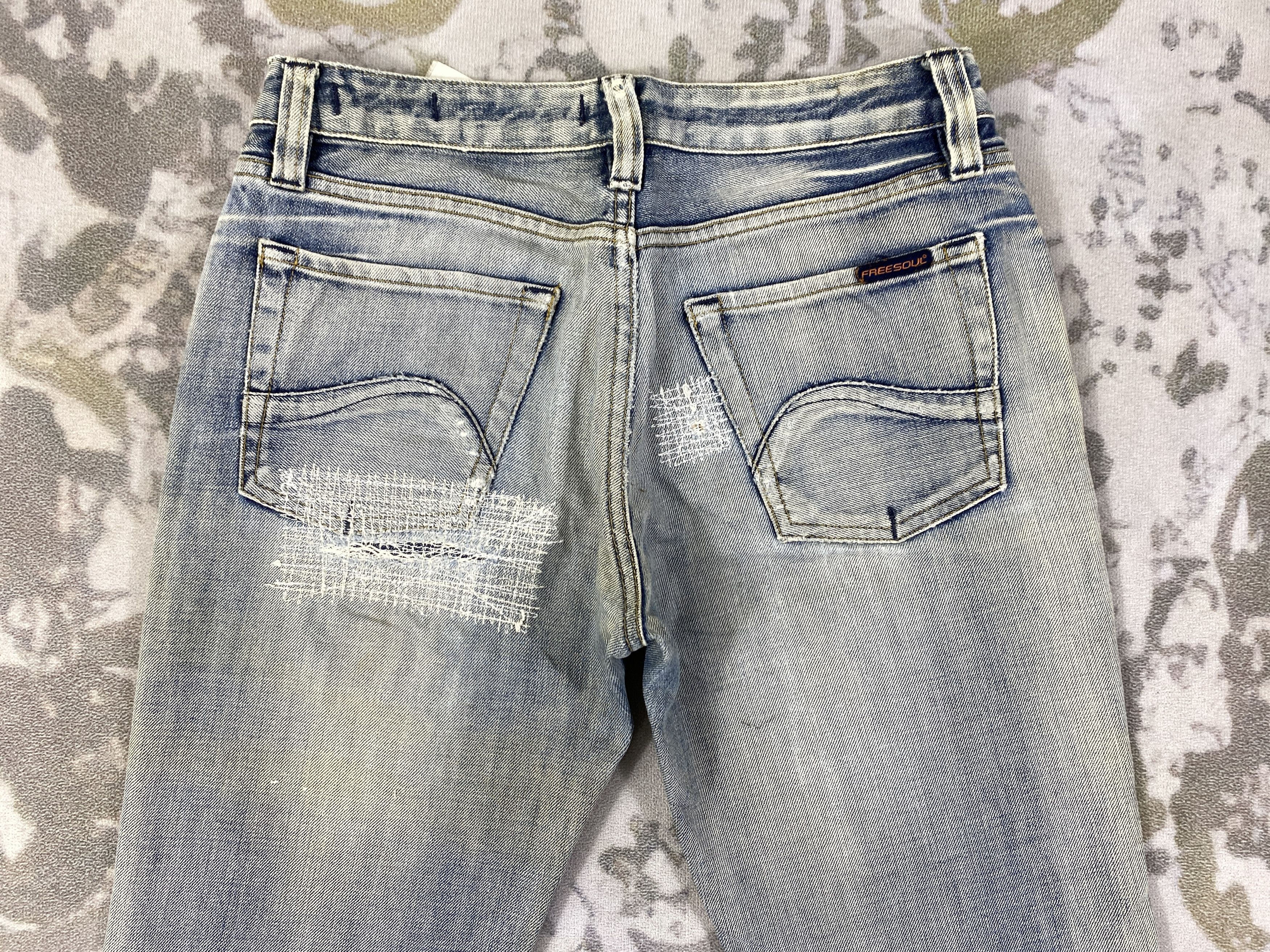 Le Grande Bleu (L.G.B.) Vintage japanese Flare LGB style Jeans 30x31.5 - JN 3001 Size US 30 / EU 46 - 4 Thumbnail
