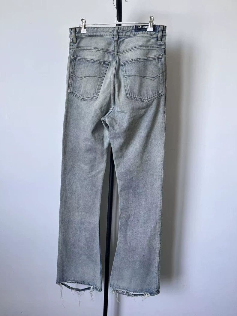 Balenciaga Balenciaga size S Imitation old middle waist straight casu Size US 27 - 2 Thumbnail
