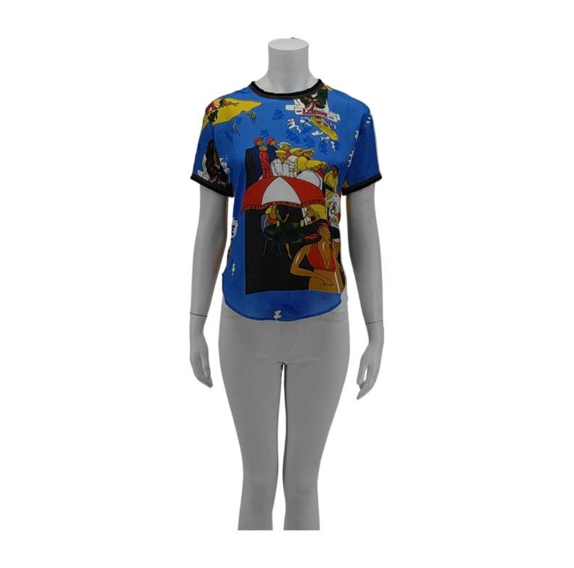 Loewe Loewe Summer Printed Short Sleeve Shirt 0089 Size S / US 4 / IT 40 - 1 Thumbnail