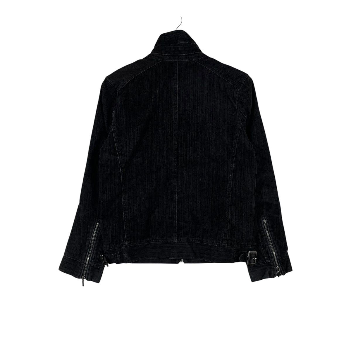 Japanese Brand Silver Moon Japan Denim Jeans Rider Jacket Size US M / EU 48-50 / 2 - 5 Thumbnail