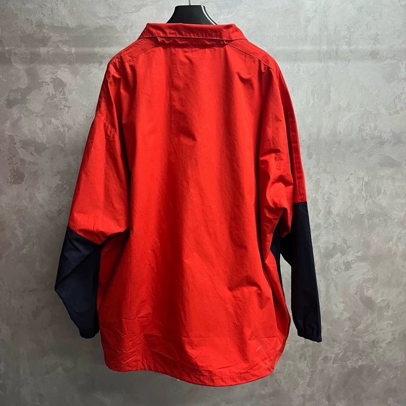 Balenciaga Balenciaga Black and Red Color Block Logo Printed Zipper S Size US M / EU 48-50 / 2 - 5 Thumbnail