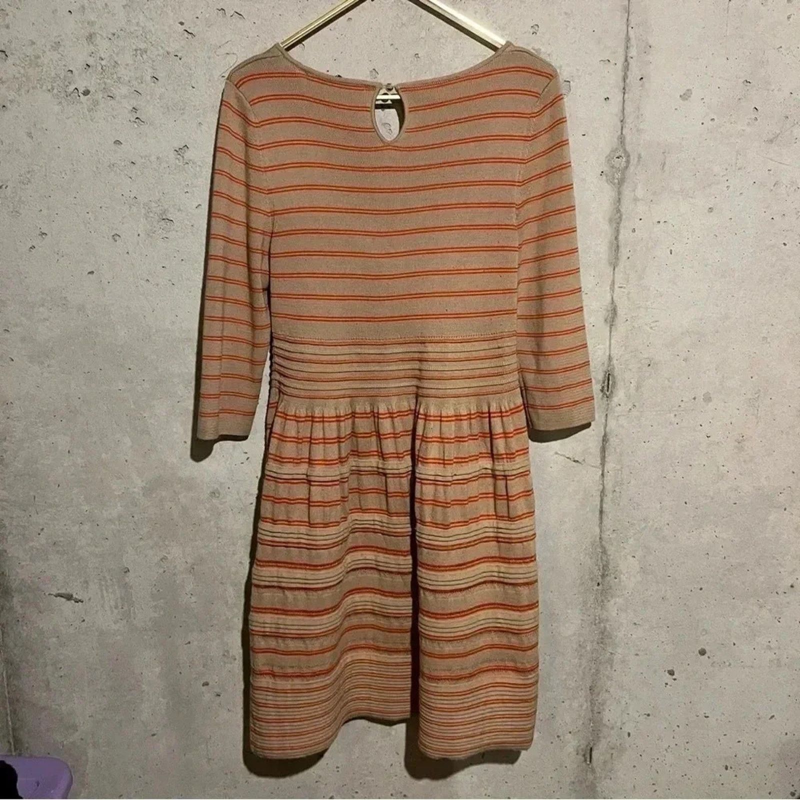 Anthropologie Anthropologie Knitted and Knotted Knit Elodie Sweater Dress Size L / US 10 / IT 46 - 3 Thumbnail