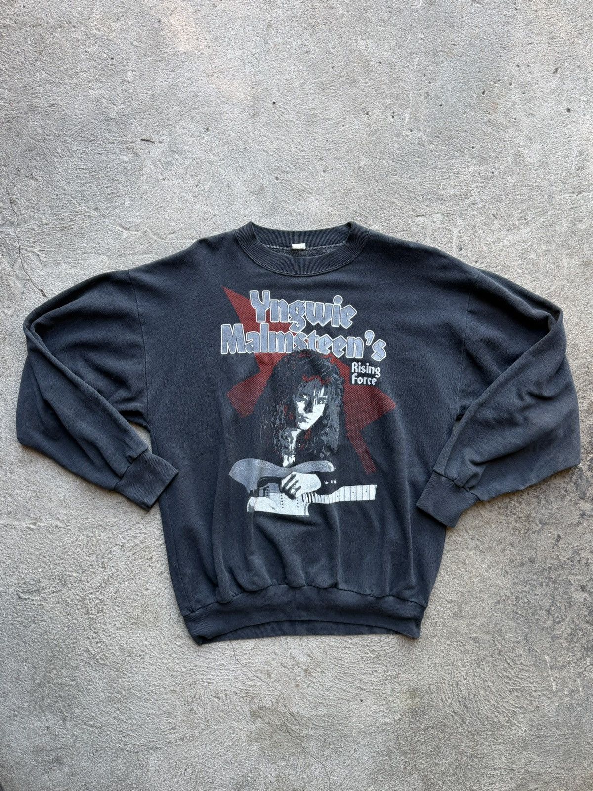 Band Tees Yngwie Malmsteen Rising Force Vintage 80s | Size XL Size US XL / EU 56 / 4 - 1 Thumbnail