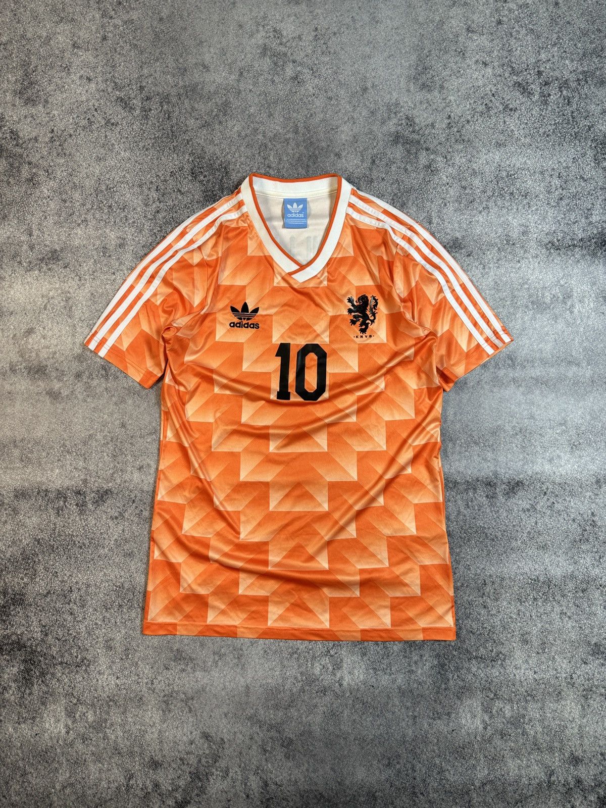 Vintage Vintage Adidas 10 Gullit Holland Soccer Jersey Netherlands M Size US M / EU 48-50 / 2 - 1 Thumbnail