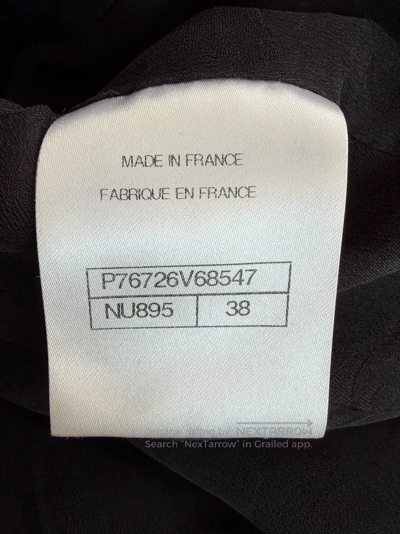 Chanel Chanel Early Spring Series Purple Blue Square Plaid Coarse Size XS / US 0-2 / IT 36-38 - 5 Thumbnail