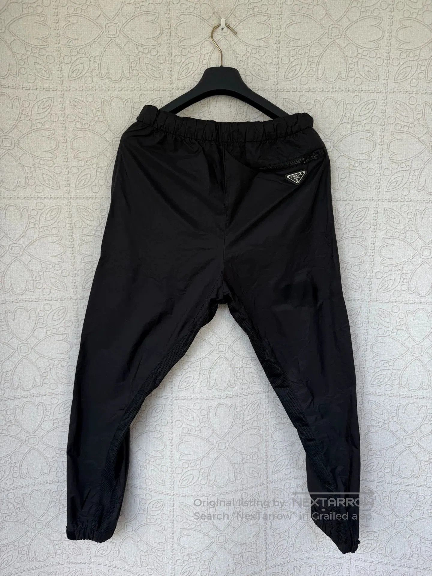 Prada prada logo activewear pants, size large. Size US 34 / EU 50 - 1 Thumbnail