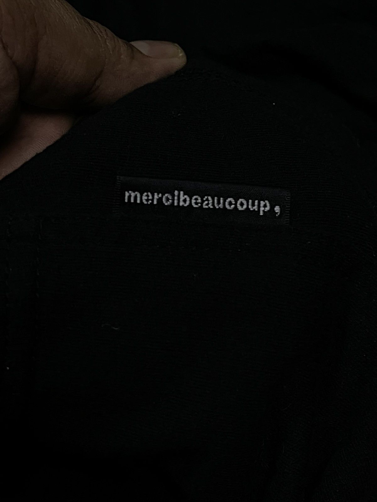 Issey Miyake Mercibeaucoup by Issey Miyake Baggie Short Sleeve Hoodie Size US M / EU 48-50 / 2 - 6 Thumbnail
