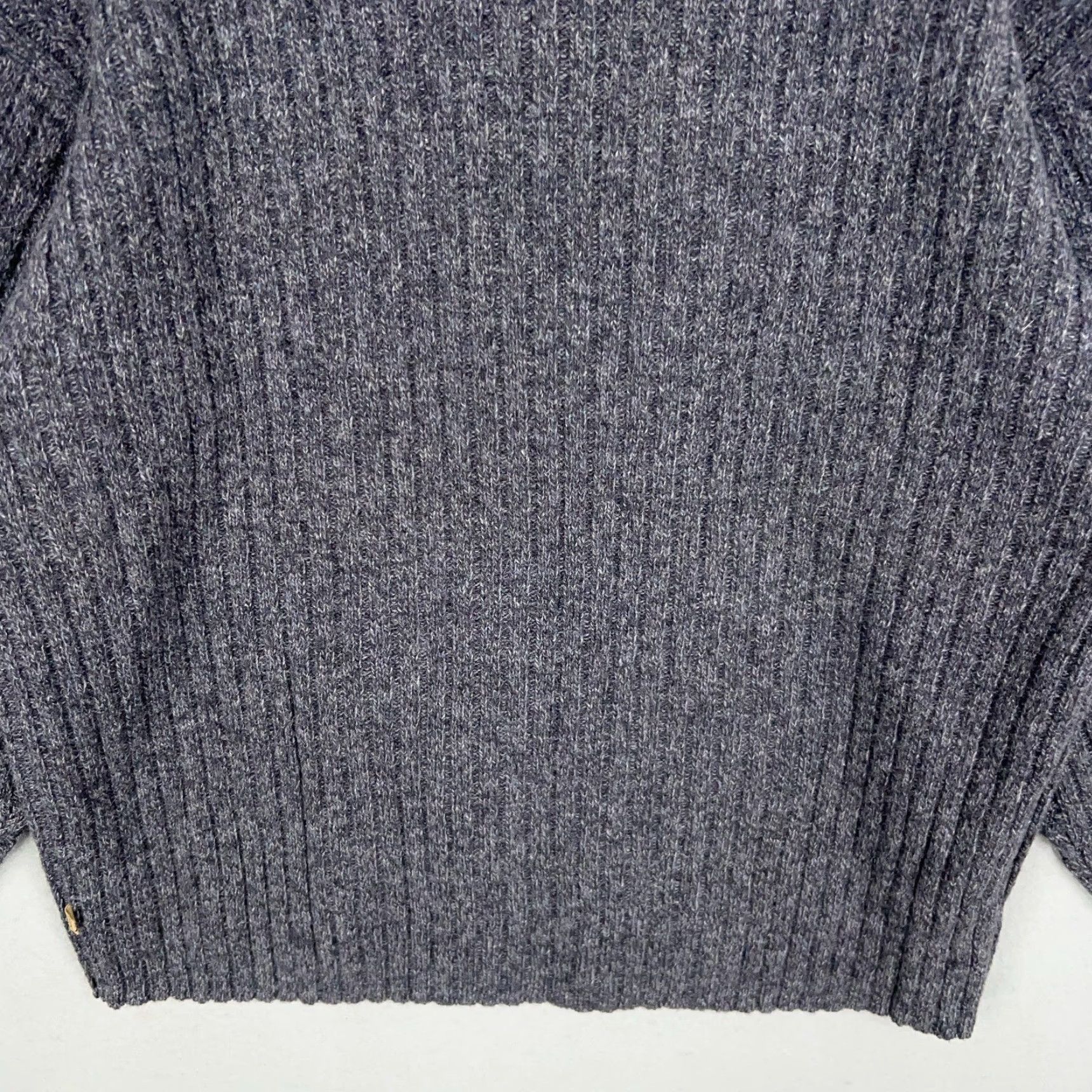 American Eagle Outfitters VINTAGE American Eagle Outfitters Sweater Mens XL Gray Ribbed 100% Wool Size US XL / EU 56 / 4 - 7 Thumbnail
