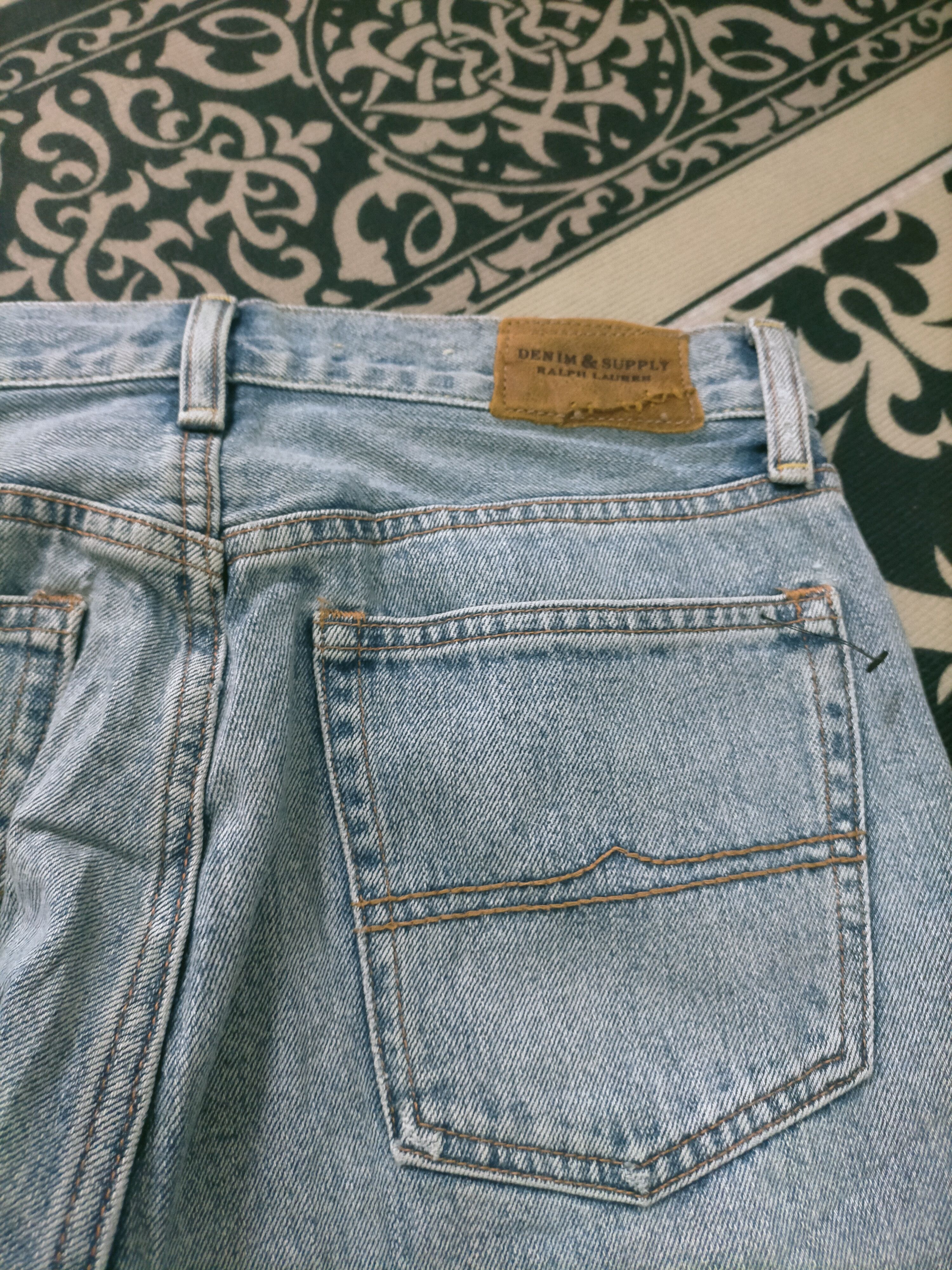 Denim & Supply Ralph Lauren × Polo Ralph Lauren × RRL Ralph Lauren 🔥2016 Denim & Supply Wash Distressed Jeans Size US 28 / EU 44 - 6 Thumbnail