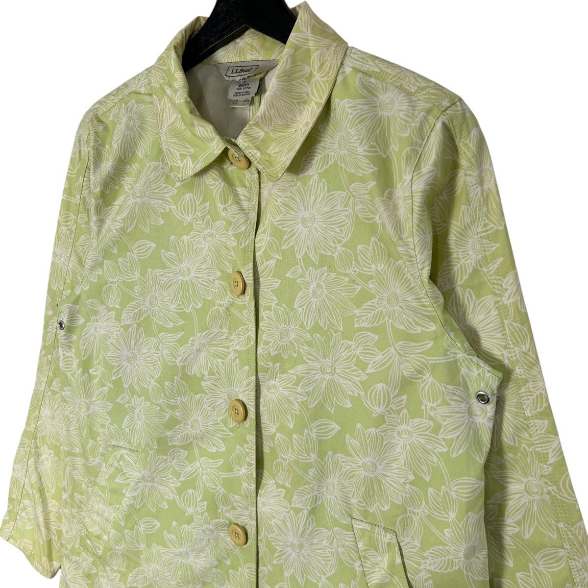 L.L. Bean LL Bean Floral Women Jacket Size S / US 4 / IT 40 - 4 Thumbnail