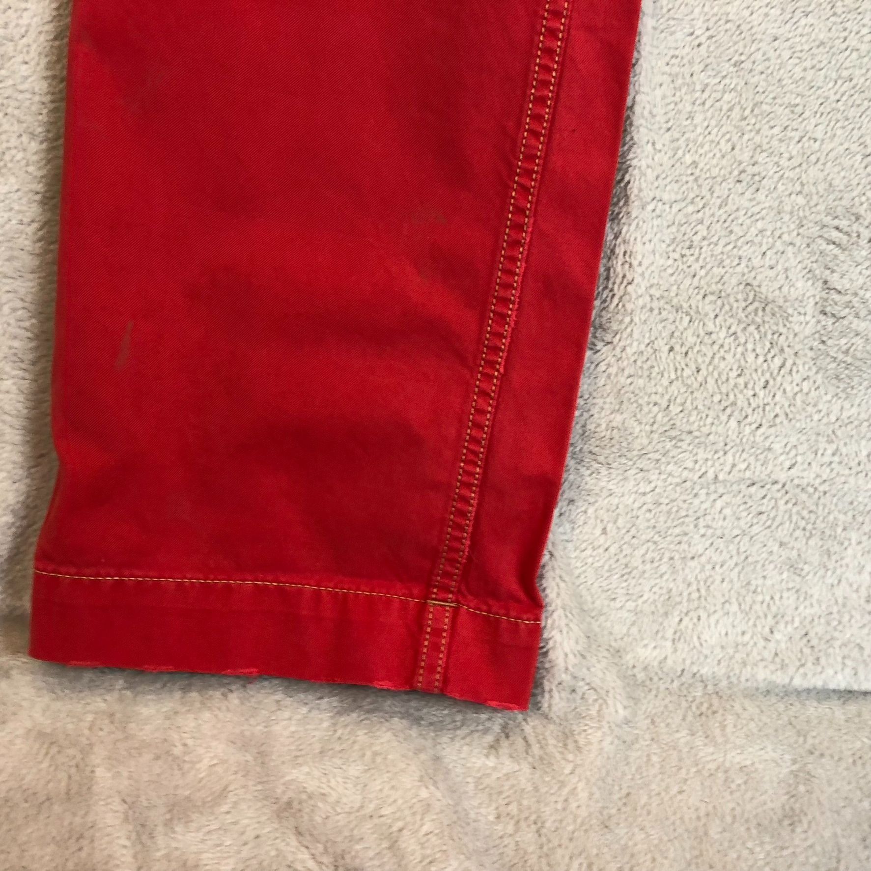 Robert Graham Robert Graham Mens Pants 40x35 Red Slim Fit Jeano Style Cott Size US 40 / EU 56 - 7 Thumbnail