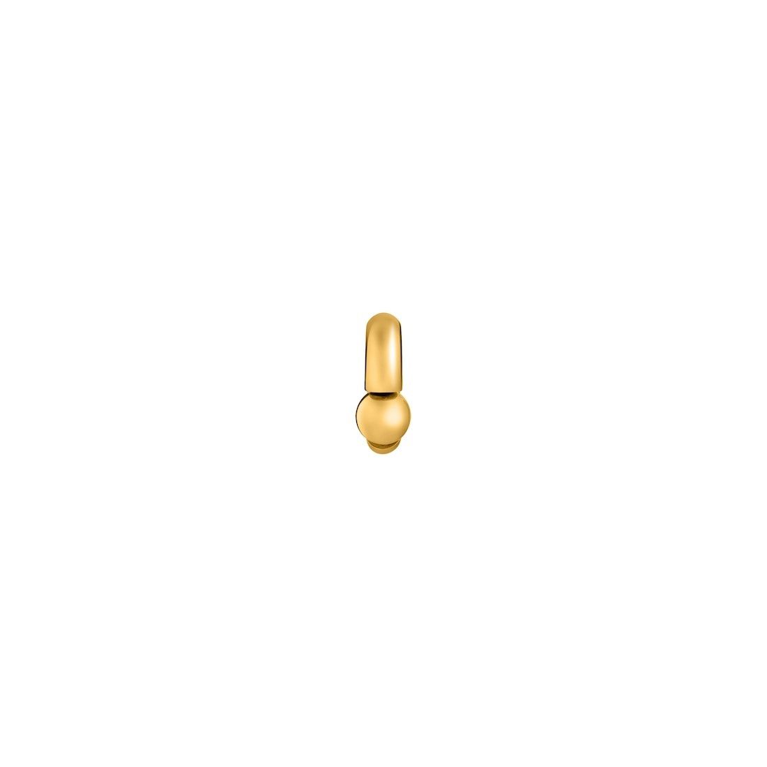 Balenciaga o1tr1nto0326 Size: OS / Mega Ear Cuff in Gold Size ONE SIZE - 2 Thumbnail