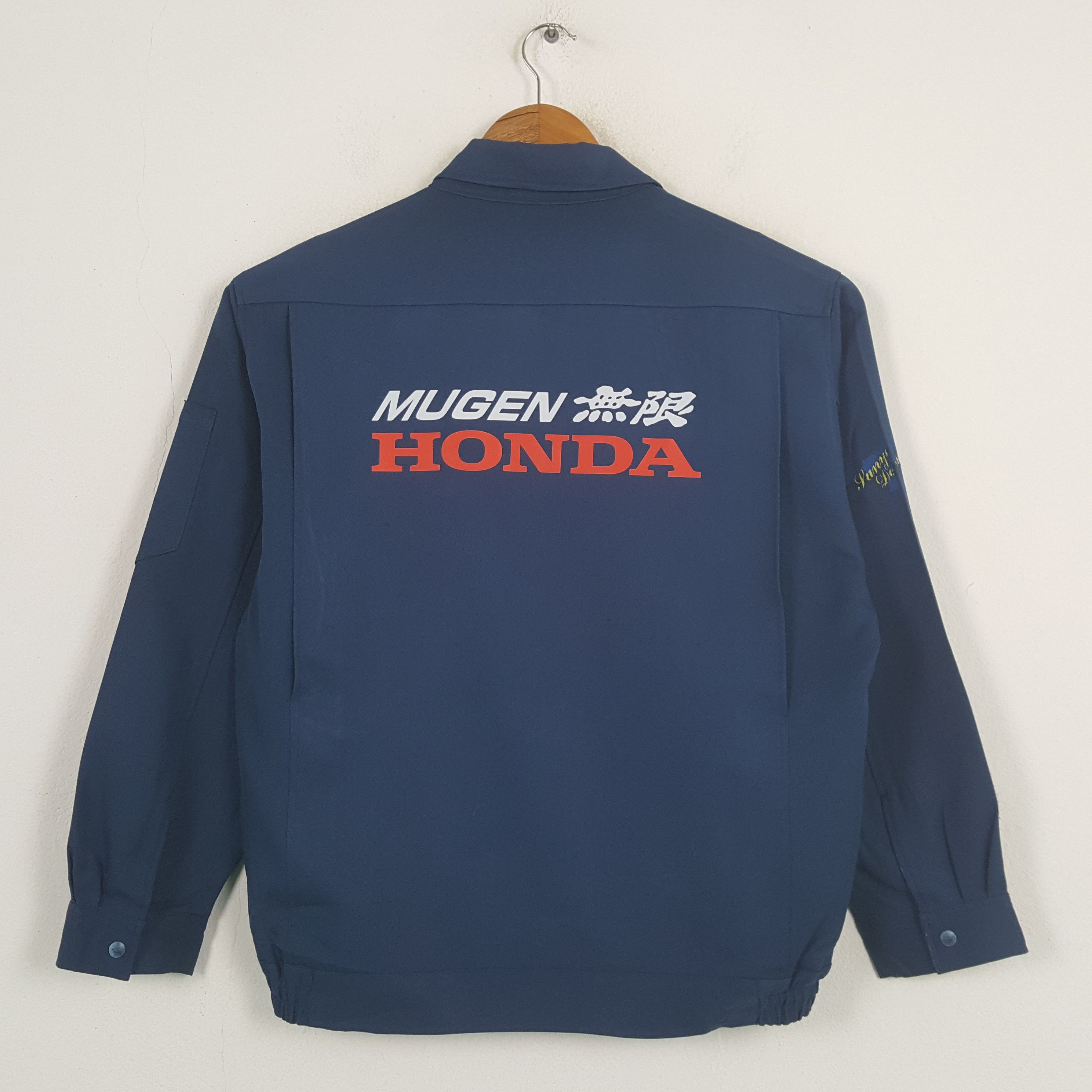 Japanese Brand × Vintage Vintage MUGEN HONDA Japan Racing Custom Jacket C283N25 Size US L / EU 52-54 / 3 - 1 Thumbnail