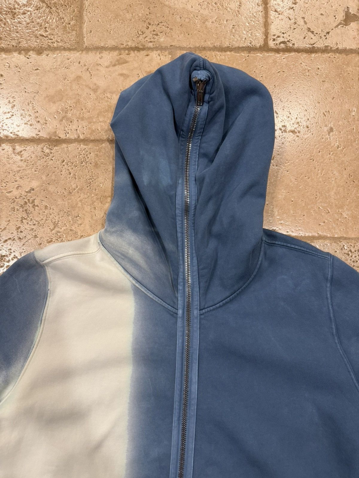 Rick Owens Drkshdw Rick Owens Drkshdw Gimp ToothPaste Degrade Zip Up Hoodie Size US XL / EU 56 / 4 - 8 Thumbnail