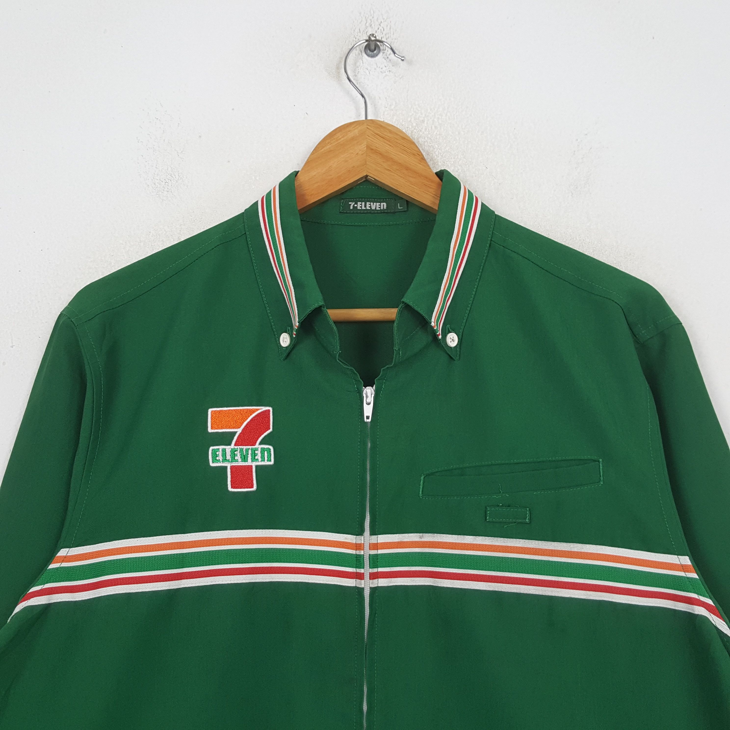 Vintage Vintage 7-Eleven Japanese Working Uniform Jacket RR28 Size US L / EU 52-54 / 3 - 4 Thumbnail