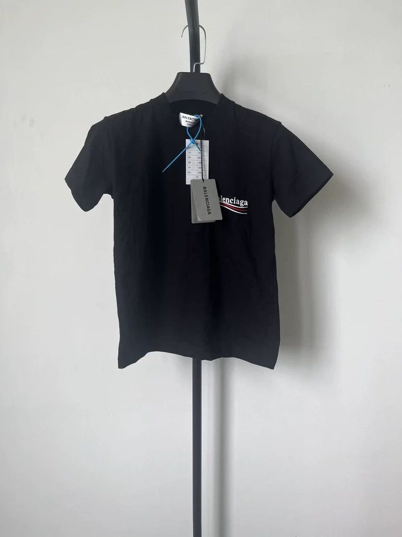 Balenciaga Balenciaga Cola Embroidered Short Sleeve Tee Size US XS / EU 42 / 0 - 1 Thumbnail