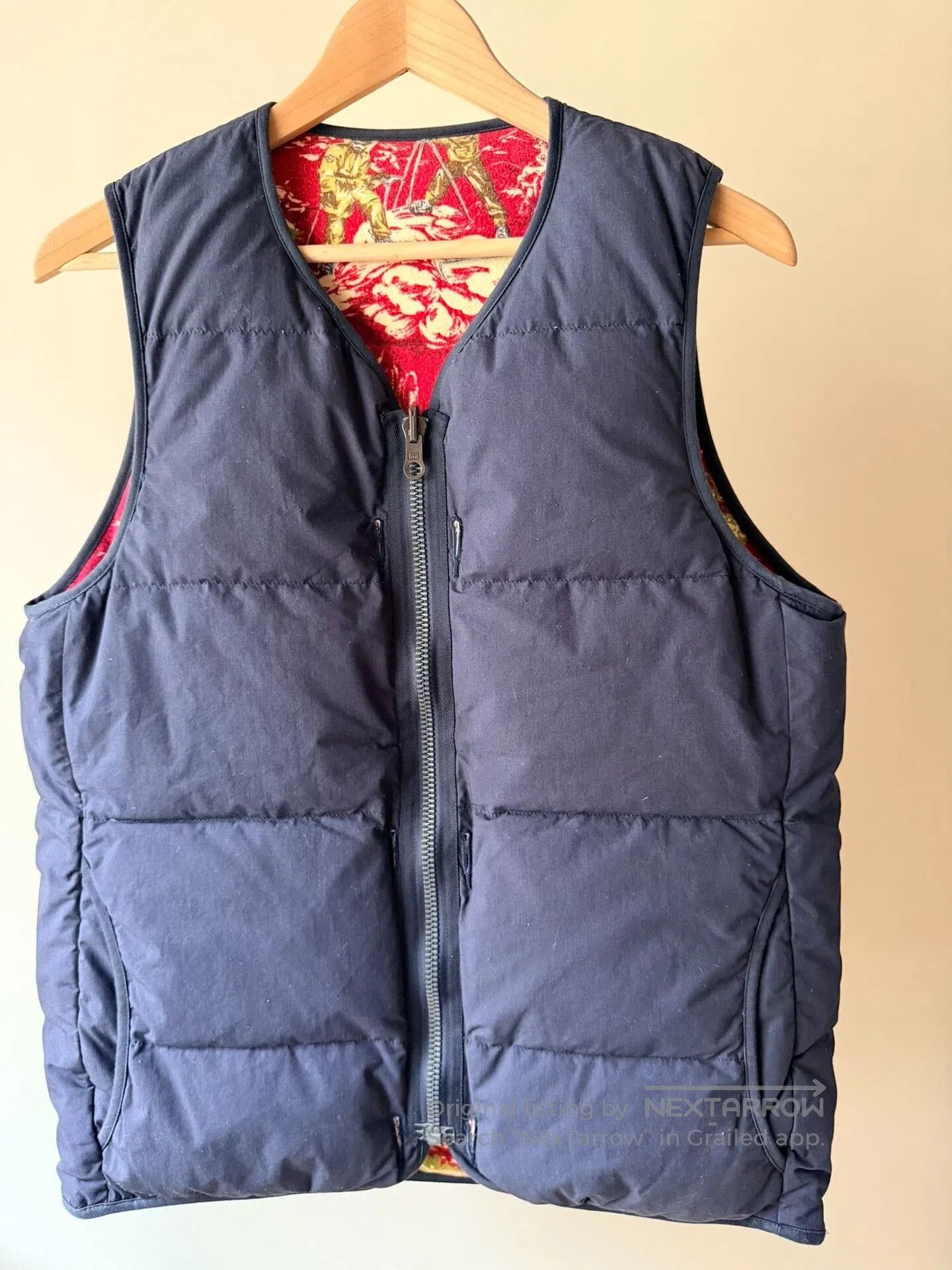 Visvim reversible kuba down vest by visvim. Size US S / EU 44-46 / 1 - 1 Thumbnail