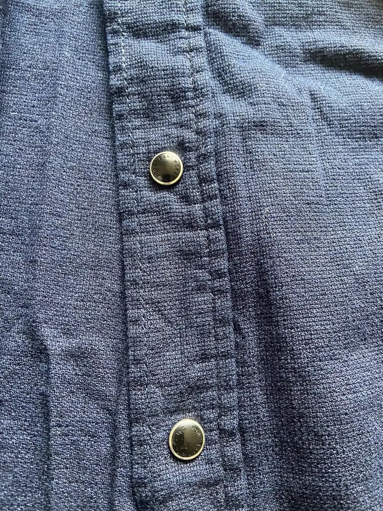 Iron Heart Iron Heart IHSH-357 linen and cotton long sleeved shirt Size US M / EU 48-50 / 2 - 6 Thumbnail