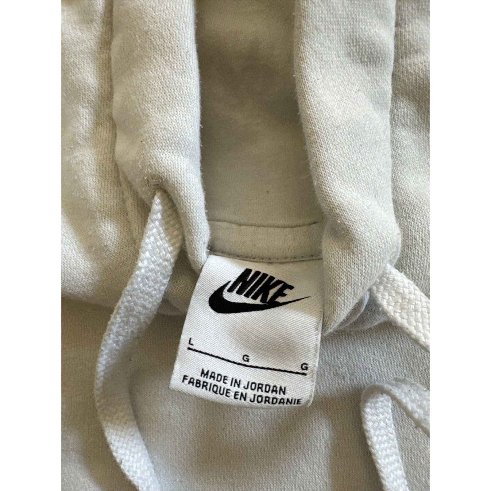 Nike Vintage Nike Hoodie Men’s L Light Grey Swoosh Size US L / EU 52-54 / 3 - 3 Thumbnail