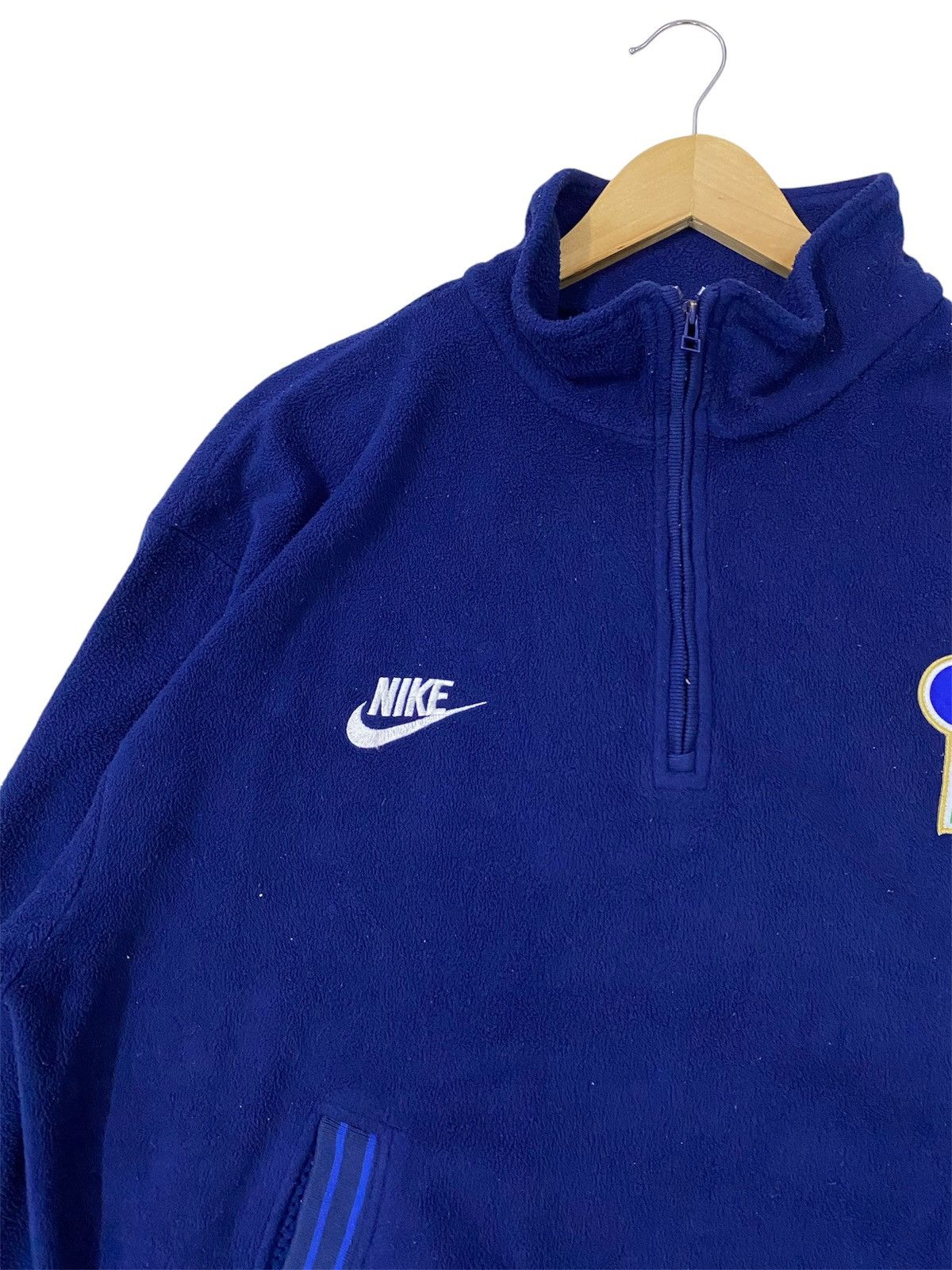 Nike Vintage 90s Nike Big Logo Embroidered Italia Federation | M Size US M / EU 48-50 / 2 - 4 Thumbnail