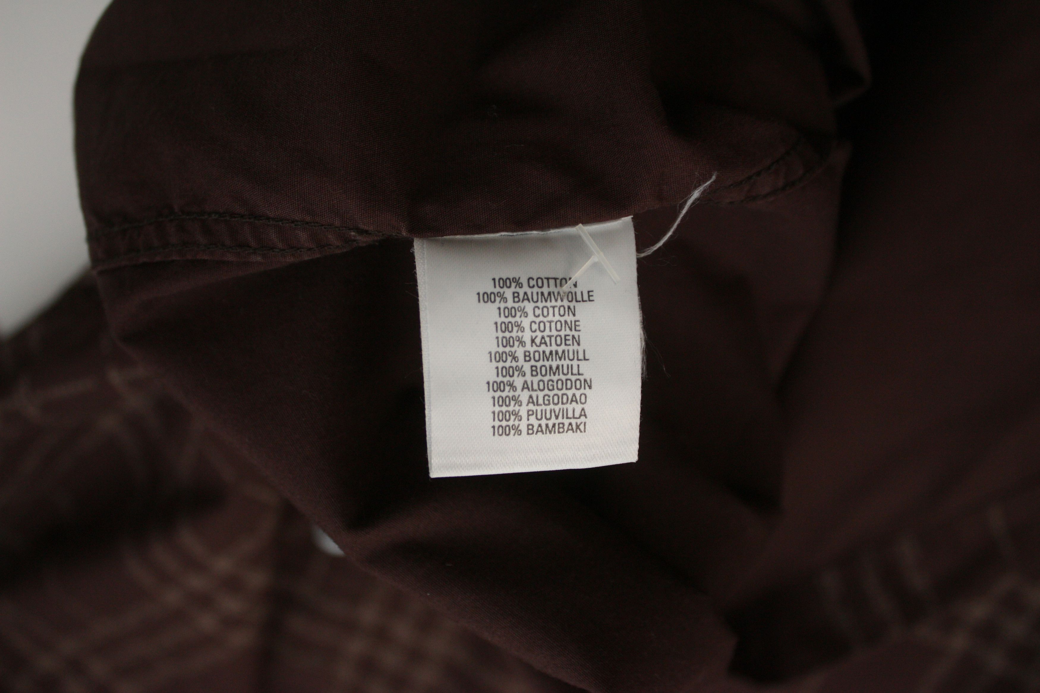 Burberry Burberry Brown Checkered Short Sleeve Shirt 16 1/2 | 42 Size US M / EU 48-50 / 2 - 6 Thumbnail