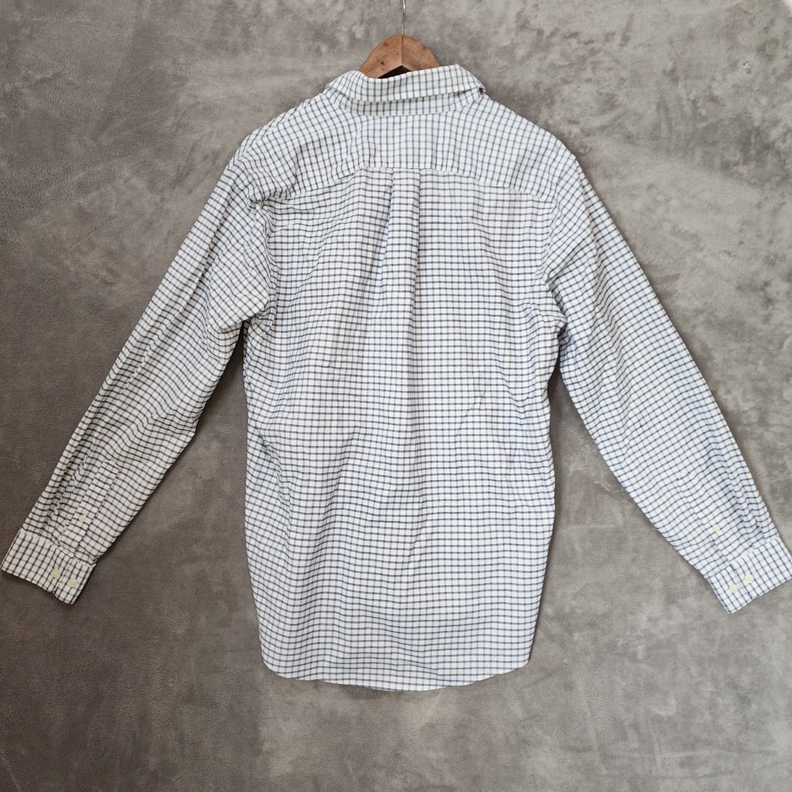 Eddie Bauer Men's M Eddie Bauer Blue White Check Shirt Size US M / EU 48-50 / 2 - 3 Thumbnail