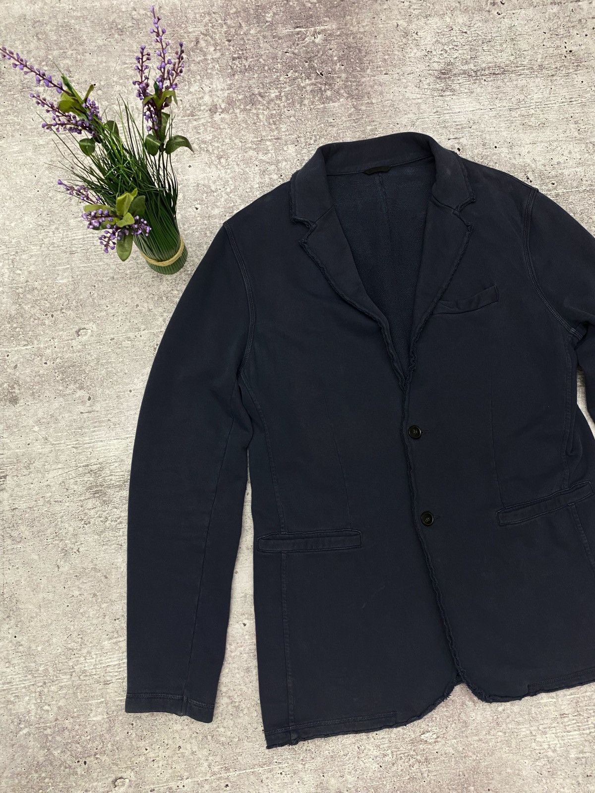 image of Avant Garde Designer Blazer Sisley in Grey, Men's (Size XL)
