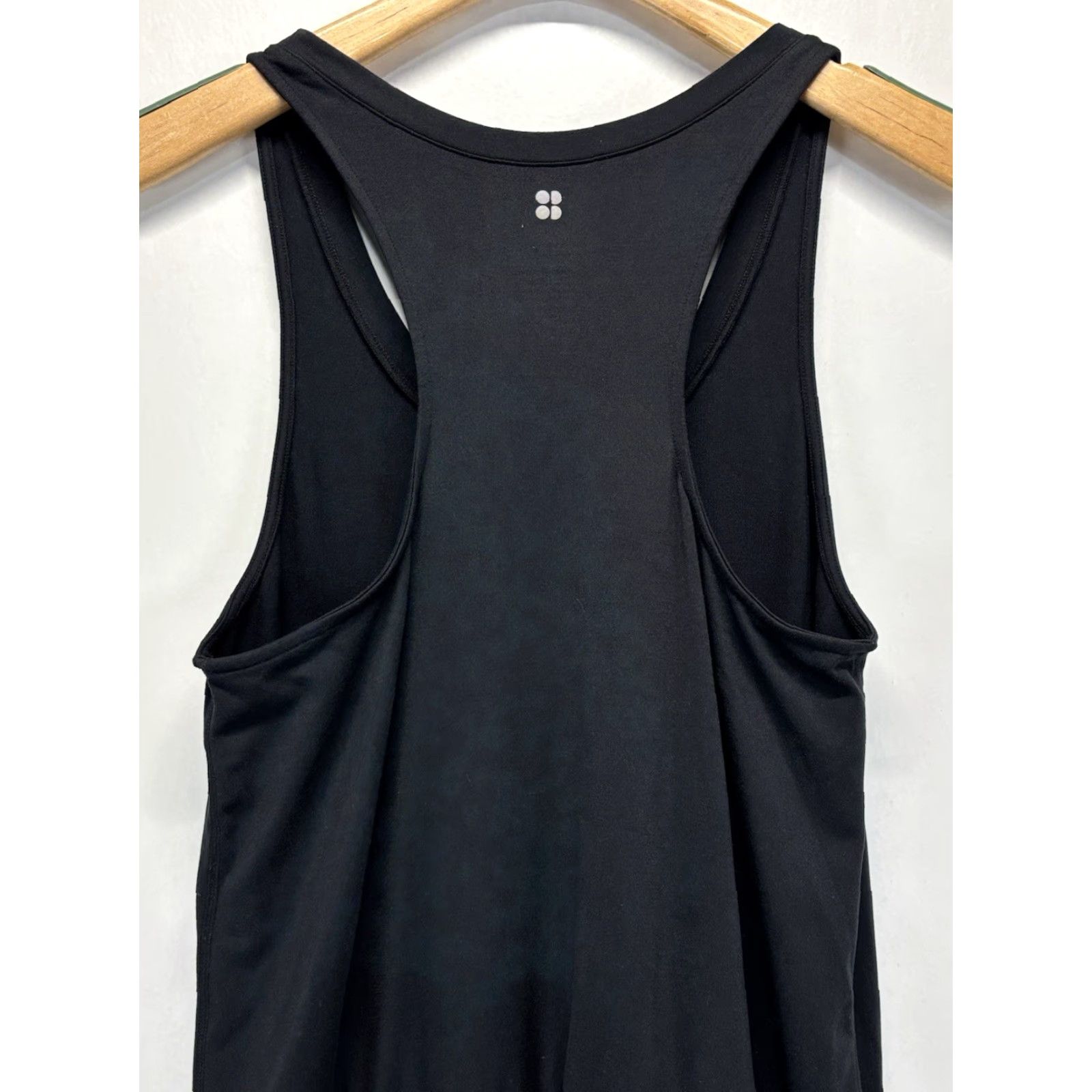 Sweaty Betty VINTAGE Sweaty Betty Women Black Gaia Yoga Sleeveless Jumpsuit Small Pockets Romper S Size 28" / US 6 / IT 42 - 5 Thumbnail