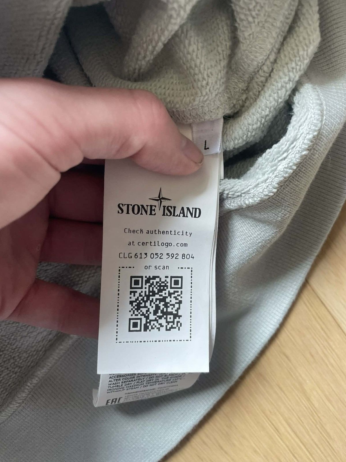 Stone Island Stone island quarter zip half zip with patch LAST DROP Size US L / EU 52-54 / 3 - 5 Thumbnail