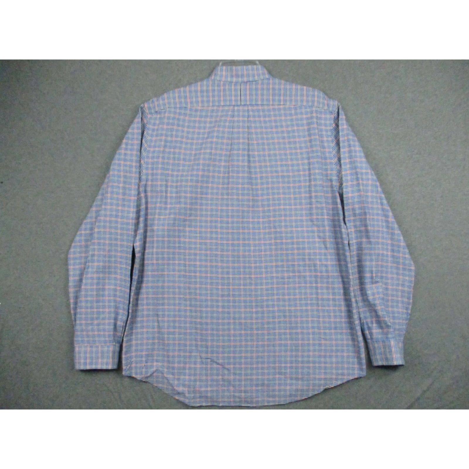 Ralph Lauren Ralph Lauren Shirt XL Men Blue Plaid Long Sleeve Button-Up Pony Size US XL / EU 56 / 4 - 5 Thumbnail