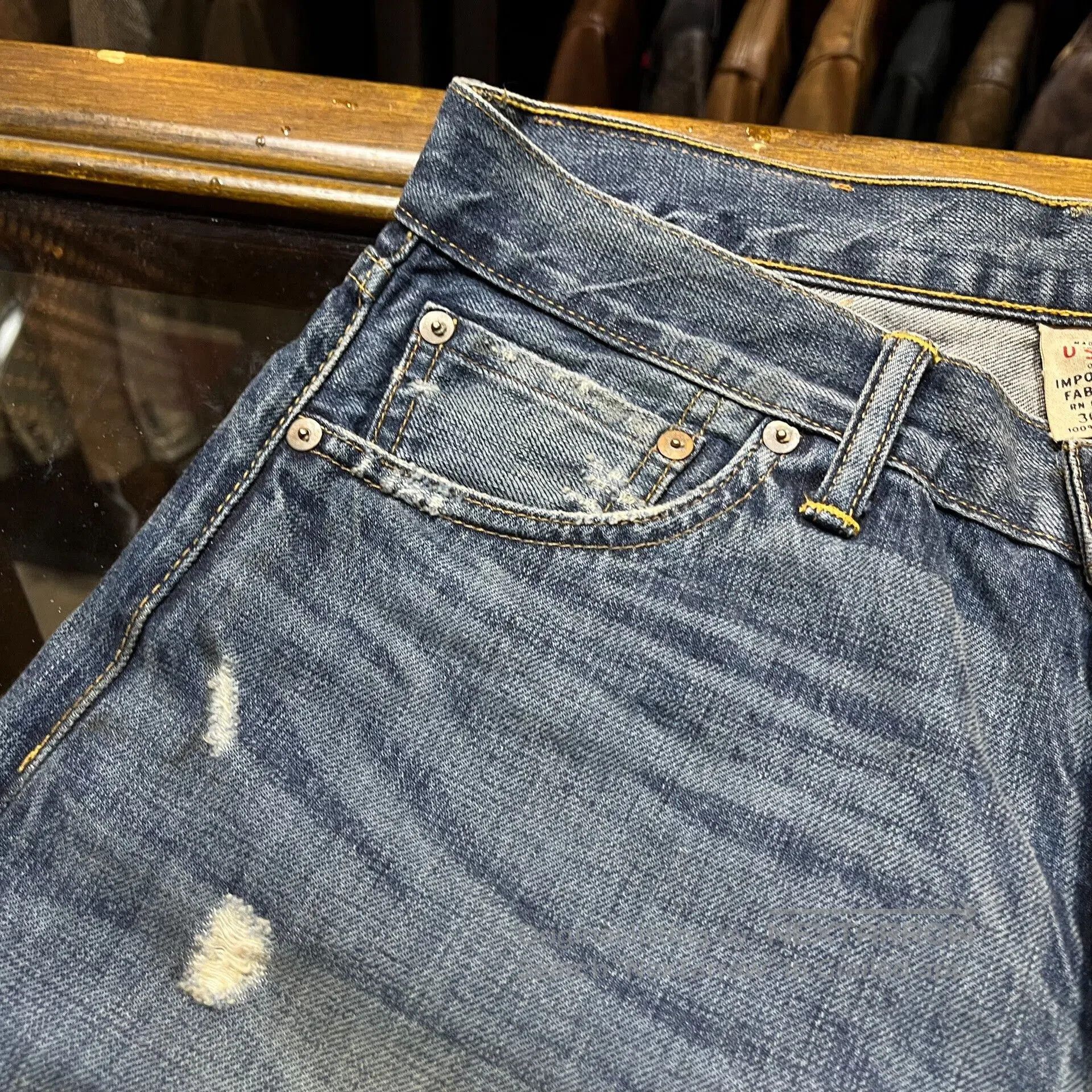 RRL Ralph Lauren vintage denim jeans by ralph lauren. Size US 30 / EU 46 - 4 Thumbnail