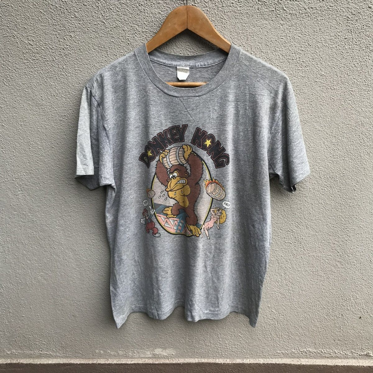 Nintendo × Playstation × Vintage Vintage 80s DONKEY KONG video games tee nintendo Size US L / EU 52-54 / 3 - 1 Thumbnail