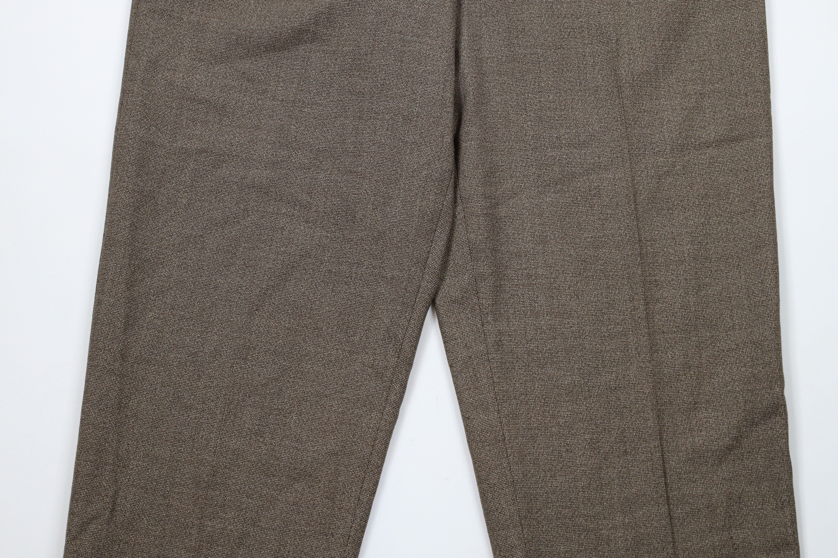 Ermenegildo Zegna × Vintage Ermenegildo Zegna Superfine Australian Wool Pleated Pants Size 38" / US 16 / IT 52 - 3 Thumbnail
