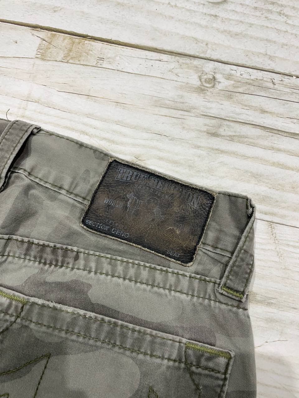 True Religion Vintage True Religion Geno Denim Jeans Camo Y2K Size US 30 / EU 46 - 14 Thumbnail