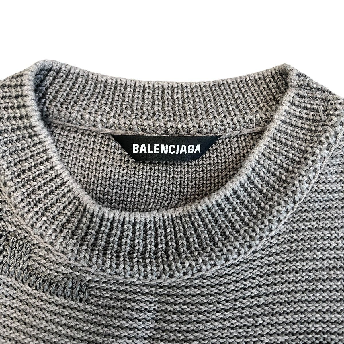 Balenciaga Balenciaga 2020 Demna Gvasalia BB Logo Knit Sweater S Size US S / EU 44-46 / 1 - 2 Thumbnail
