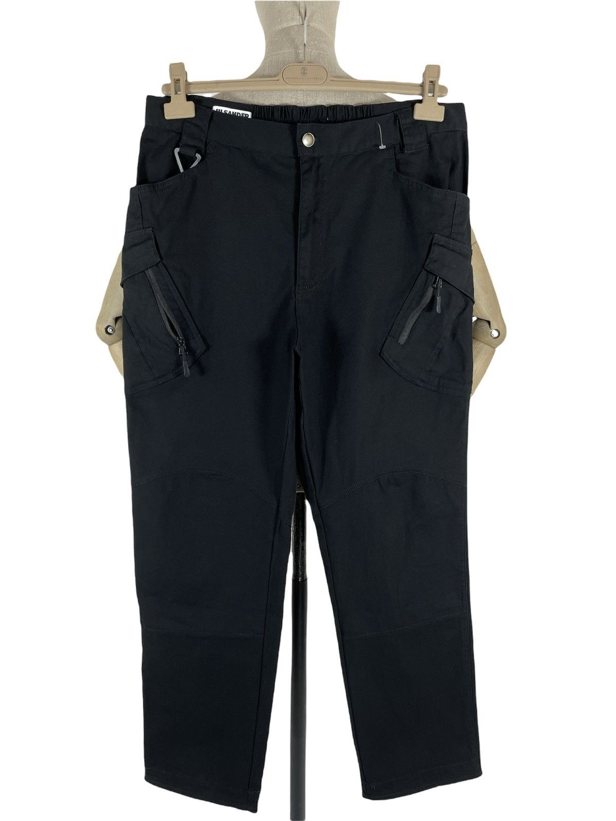 Jil Sander Men’s Multi Pocket Zip Cargo Tactical Work Pants Trousers Size US 33 - 3 Thumbnail