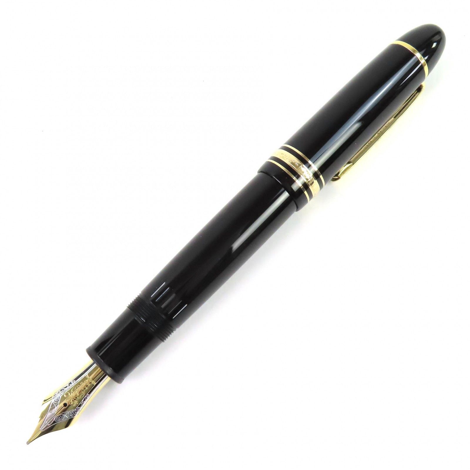Montblanc Montblanc Montblanc Meisterstück Au750 Fountain Pen Precious Metal Pen DUTY FREE for USA Size ONE SIZE - 1 Thumbnail