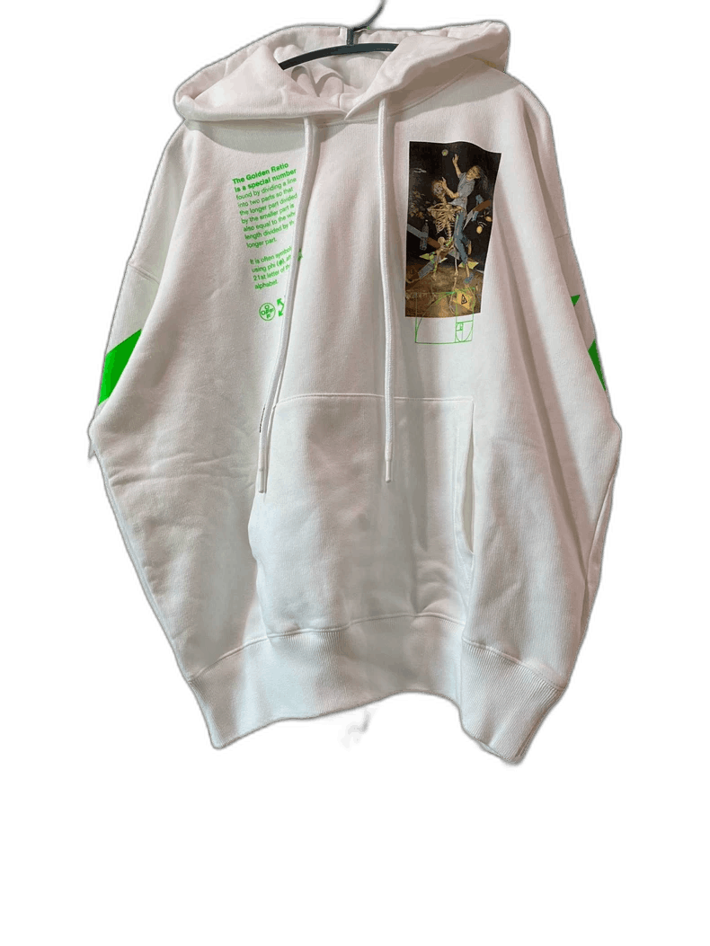 Off-White Off White Logo Pattern Pullover Hoodie-yf Size US S / EU 44-46 / 1 - 1 Thumbnail