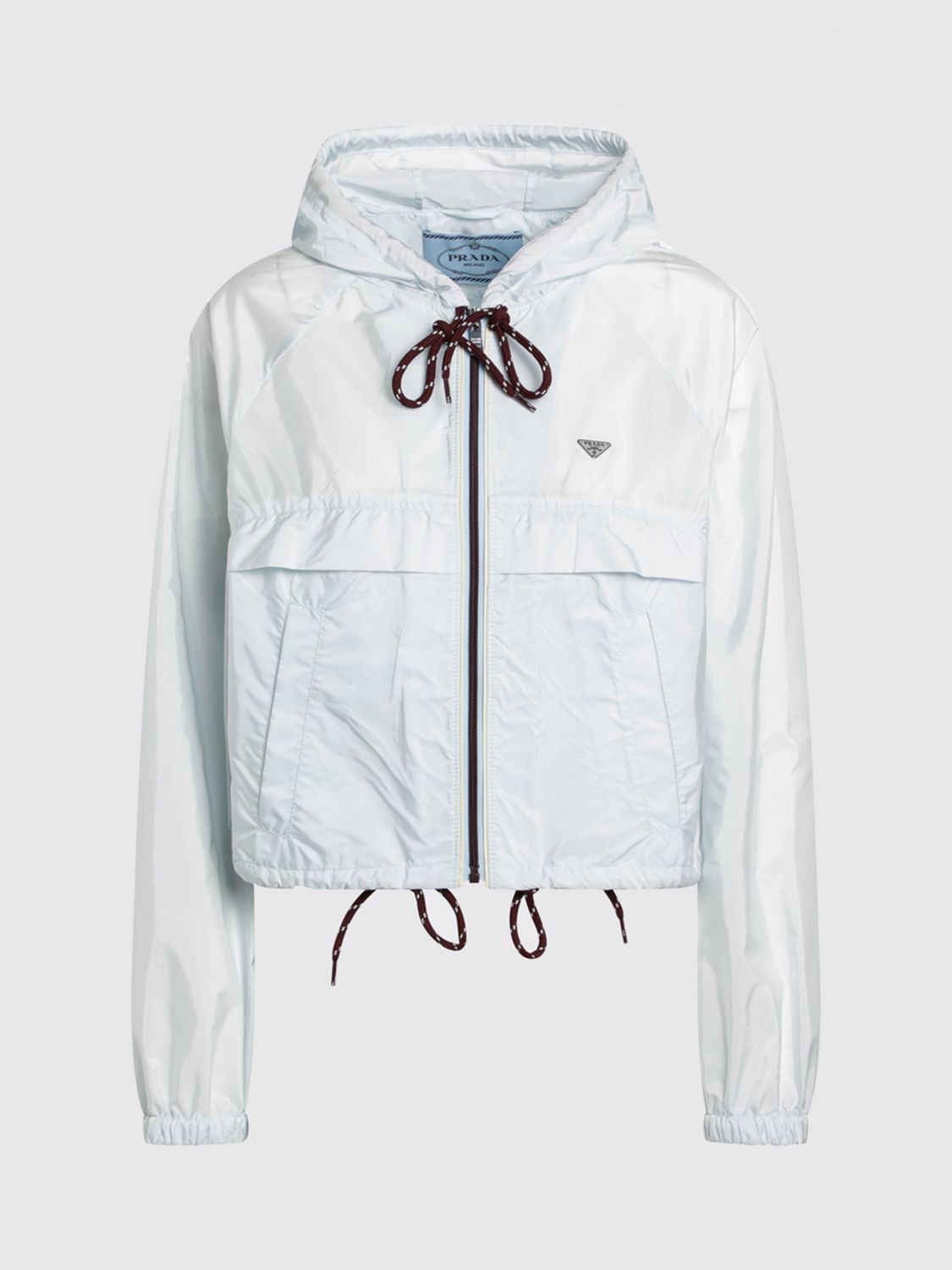 Prada Prada Jacket Woman Silver Size S / US 4 / IT 40 - 1 Preview